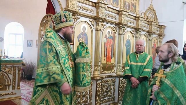 Проповедь в праздник Вход Господень в Иерусалим г Карасук смотреть онлайн