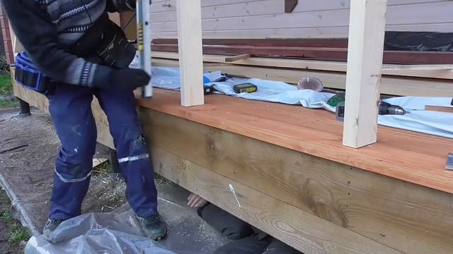 Красивые перила на террасе своими руками! Каждый может так! смотреть онлайн