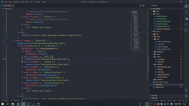 [MODUL 3] 8.1.11. Ubah file routing (index.php) смотреть онлайн