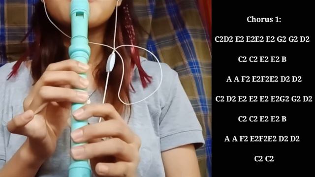 PLAY #1: Beautiful in white by Weslife (Flute Recorder Cover with letter notes) смотреть онлайн