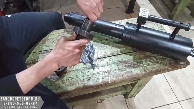 Гидродомкрат для натяжение арматуры ГД14/2 с новой анкерной головкой смотреть онлайн