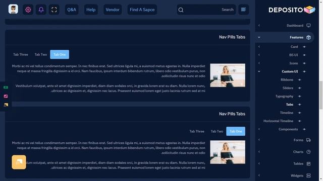 Warehouse Bootstrap Admin Templates Dashboard with RTL Dark Theme смотреть онлайн
