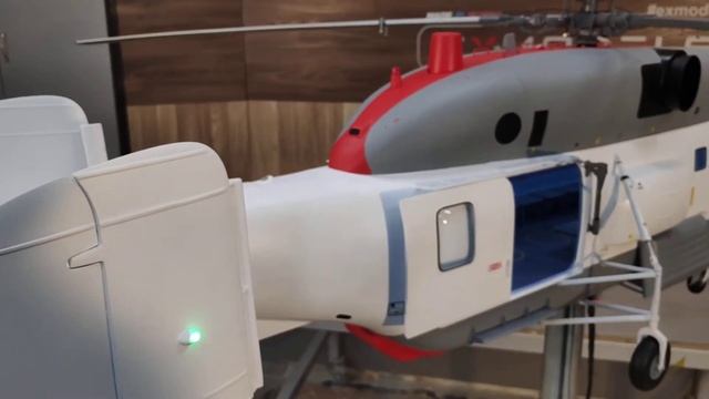 Выставочная модель вертолета Ка-27ПС. Масштаб М1:10. Helicopter Scale Model Ka-27PS. 1:10. смотреть онлайн