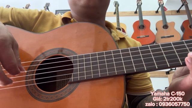 Đàn guitar classic Yamaha C-150 japan. giá 2tr200k ( test guitar Yamaha C-150 ) 0936057750 смотреть онлайн