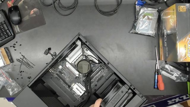 NZXT H510 Elite and Kraken X63 Custom Build (raw footage - time lapse) смотреть онлайн