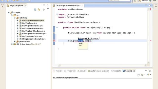 Java Example 1: How to add elements to HashMap смотреть онлайн