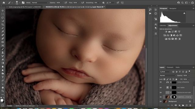 How I Edit Newborn Photos In Photoshop смотреть онлайн
