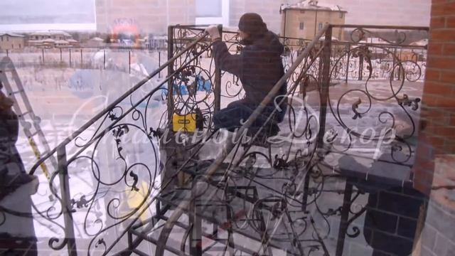 Производство и продажа кованаых лестниц смотреть онлайн