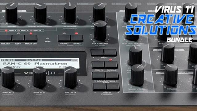 Virus Ti - Creative Solutions soundset (over 400 sounds) demo смотреть онлайн