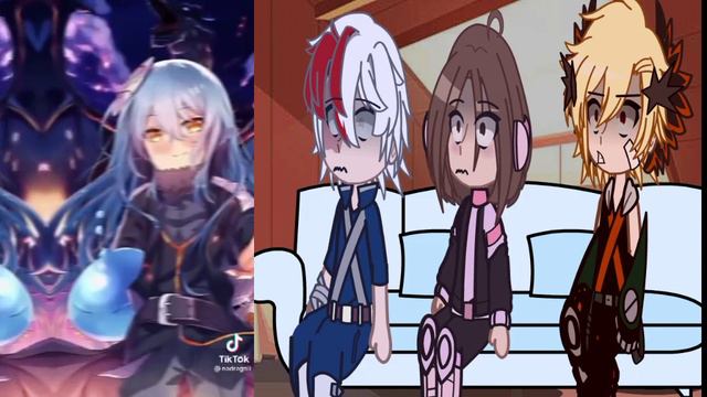 🍡реакция мга на деку(мидорию) как римуру🍡 часть 1/1⚠️могут быть спойлеры!⚠️