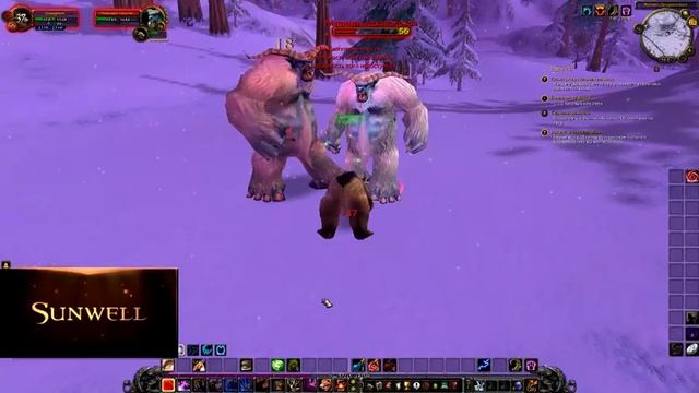 Прокачка друида WoW 3.3.5 Sunwell.pl смотреть онлайн
