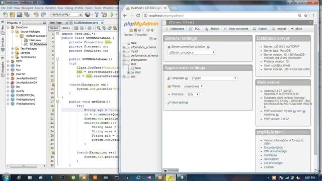 Xampp installation DB Apache смотреть онлайн
