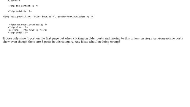 Wordpress: Wordpress pagination not returning posts on second page (2 Solutions!!) смотреть онлайн