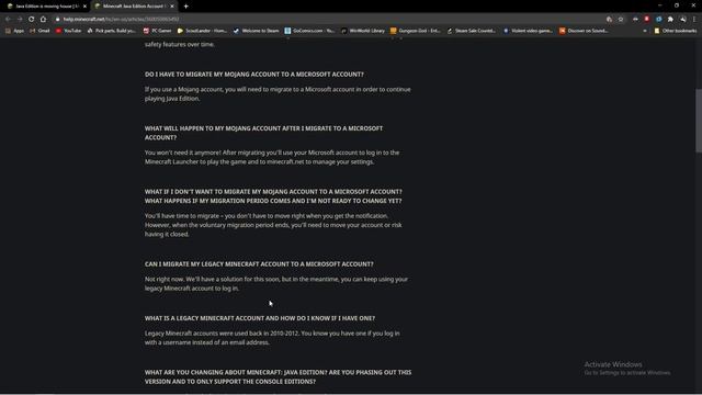 Minecraft Account Migration is Unacceptable смотреть онлайн