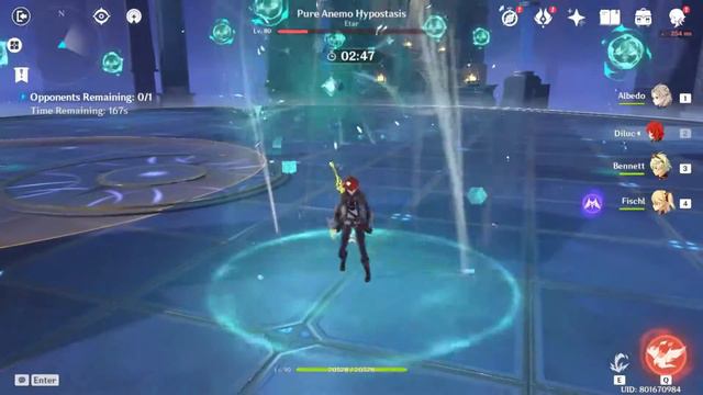 Genshin Impact | Hypostatic Symphony | Challenge 5 - 3915 Score | Storm Butterfly Intermezzo II смотреть онлайн