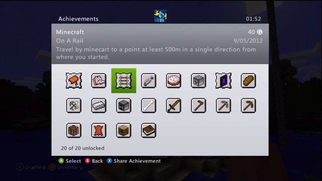 I got all achievements on Minecraft Xbox 360 смотреть онлайн