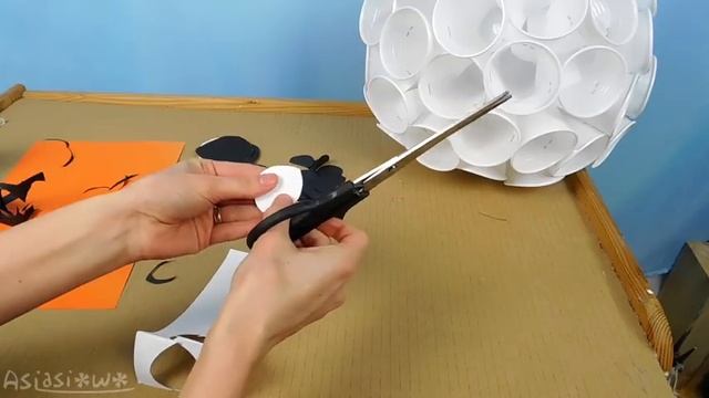 DIY How To Make Snowman Out Of Plastic Cups (ENG Subtitles) - Speed Up #440