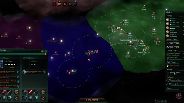 Stellaris Kennedy/Leviathan DLC, Part 24 - Galactic Green Genocide смотреть онлайн