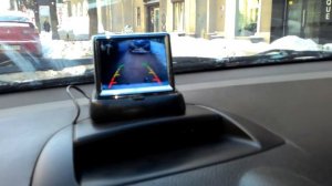 Парковка с камерой заднего вида на Lacetti Wagon