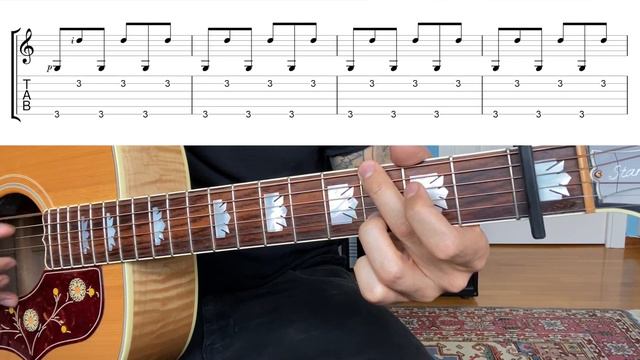 Before You Go - Lewis Capaldi (Guitar Lesson + Tab) смотреть онлайн