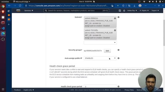 Docker image to AWS ECS and running containers on Fargate and Load Balancer смотреть онлайн