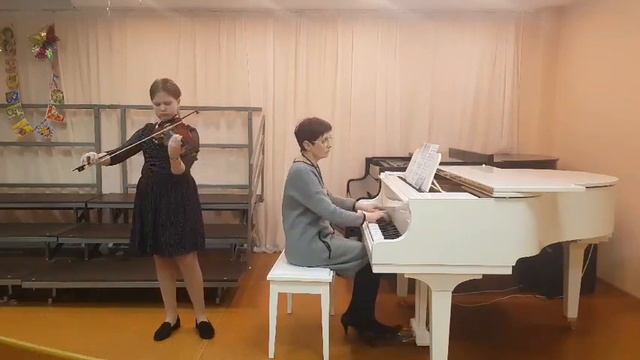 Митрошина Виктория, 10 лет, И.С.Бах 
