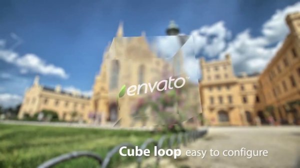 Glass Cube project ( Videohive After Effects Template )