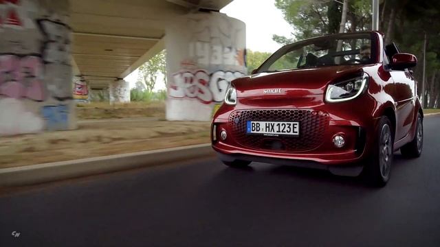 2020 Smart EQ fortwo cabrio Electric small car смотреть онлайн
