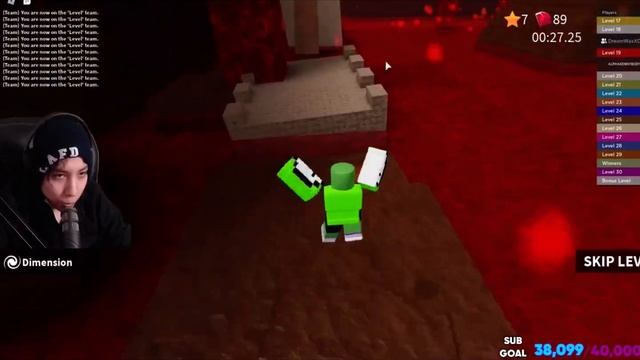 DREAM AND QUACKITY PLAY SPEEDRUN 4 ON ROBLOX (STREAM HIGHLIGHT) смотреть онлайн