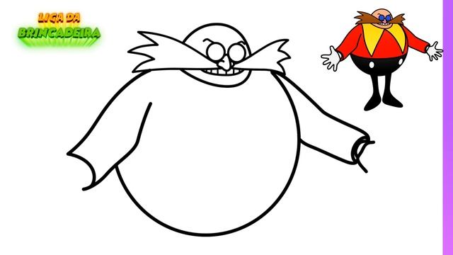 Como DESENHAR o Dr EGGMAN - Como DIBUJAR a EGGMAN - How to Draw Dr ROBOTNIK - Sonic Classic смотреть онлайн