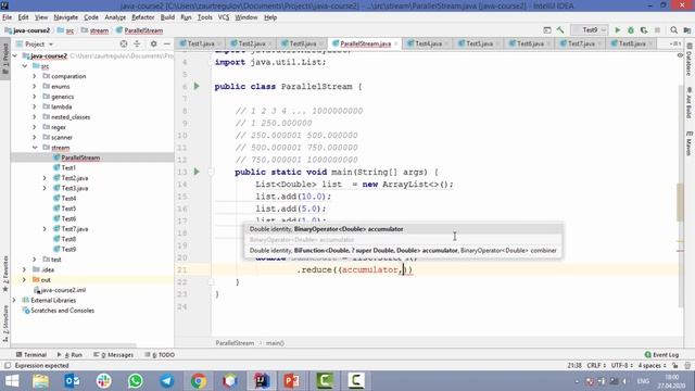 Streams. Parallel stream (прокачанная Java) смотреть онлайн