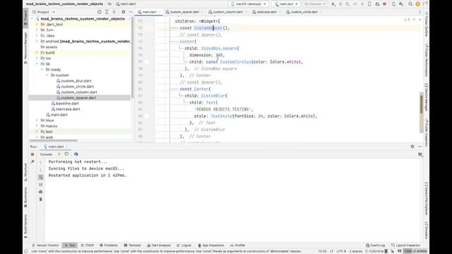 Кастомный RenderObject во Flutter: как создать и использовать | Mad Brains Техно смотреть онлайн