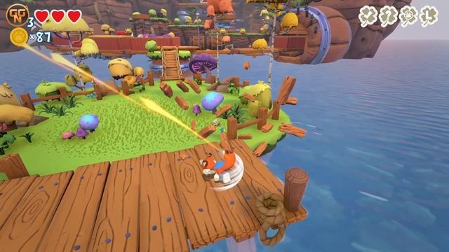 Super Lucky's Tale 100% Walkthrough [Welt 2] Pilzinator - Xbox One X смотреть онлайн