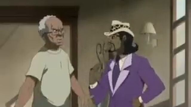 A pimp Named Slickback the boondocks смотреть онлайн