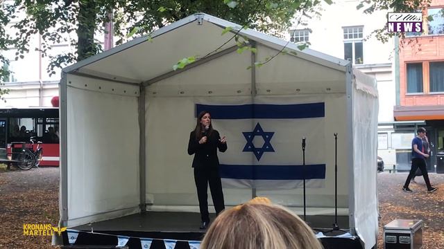 Yifa Segal’s speech at Swedish-Israeli demonstration in Stockholm, Sweden смотреть онлайн