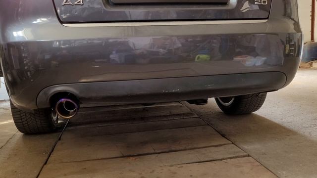 AUDI A4 B7 muffler delete смотреть онлайн