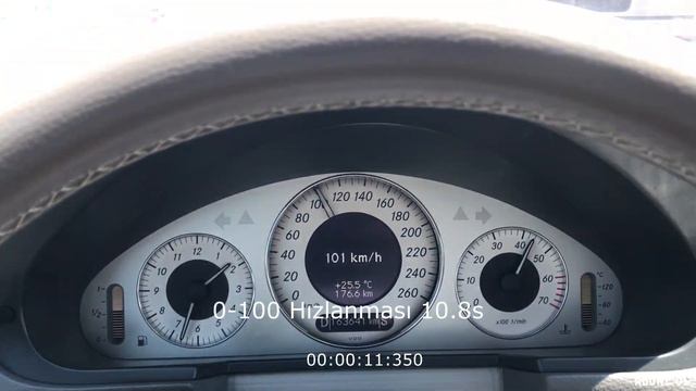 Mercedes W211 E200 Kompresör Hızlanma