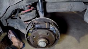 Замена тормозных цилиндров и барабанов