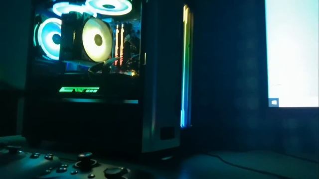 AeroCool Duo 12Pro, COUGAR GEMINI M - небольшой обзор работы ARGB на ASRock B450M Steel Legend.