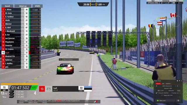 AFX S1 Round 2- Montjuic FULL RACE with Commentary смотреть онлайн