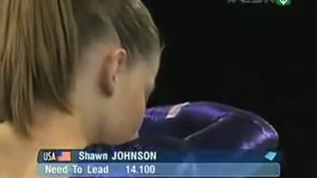 Shawn Johnson is fourth US gymnast to win all-around title смотреть онлайн