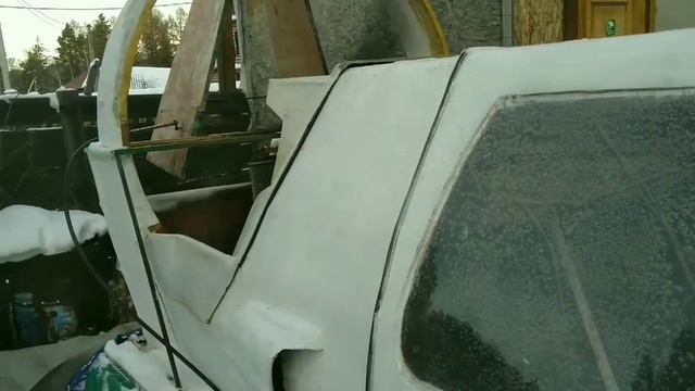 Самодельный катер на воздушной подушке. Первый запуск.