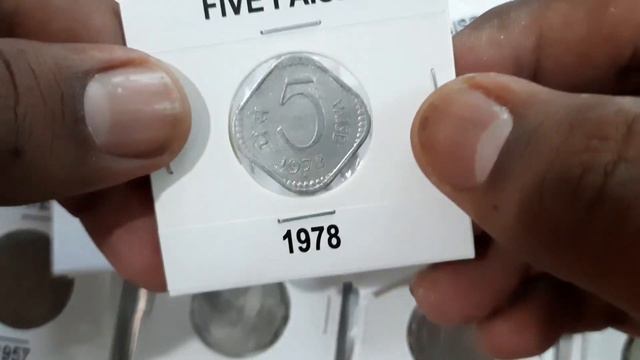 5 Paise Coins Republic India 1972 to 1984 смотреть онлайн