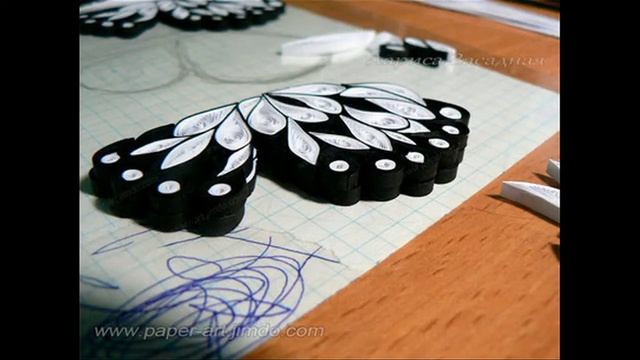 Квиллинг. Бабочки. Мастер-класс. смотреть онлайн