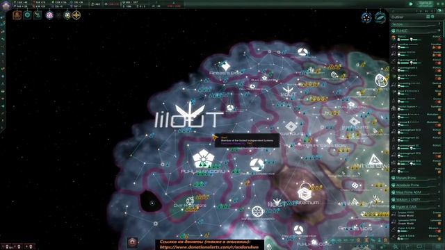 Stellaris Gigastructures Время MAX Кризисов Игра 3 ч.7 | CoopStart + Startech AI | смотреть онлайн