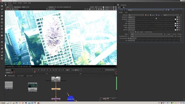 Nuke. Урок 04 - 3D Camera Tracker & 3D Композитинг смотреть онлайн