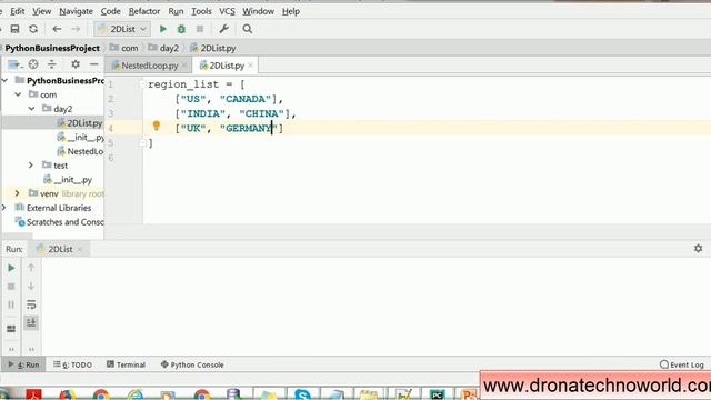 20. Python Tutorial - Two Dimensional - 2D - List смотреть онлайн
