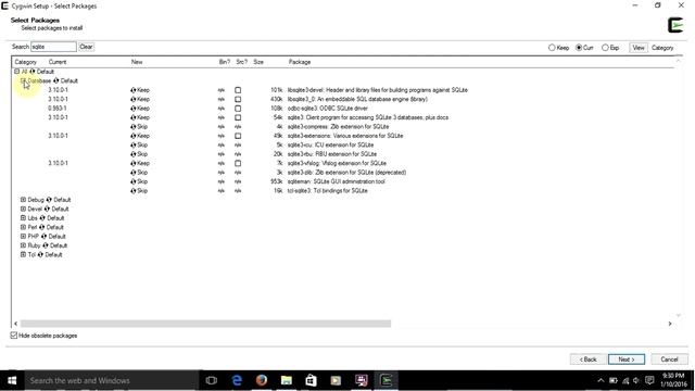 how to install sqlite on sygwin смотреть онлайн