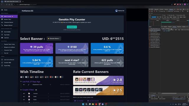 How to manually retrieve HotGames.GG Genshin Impact wish history data смотреть онлайн