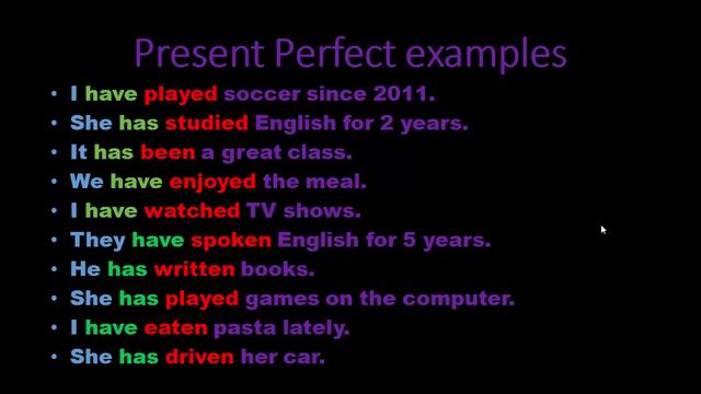 Teacher Valdemar Present Perfect Examples смотреть онлайн
